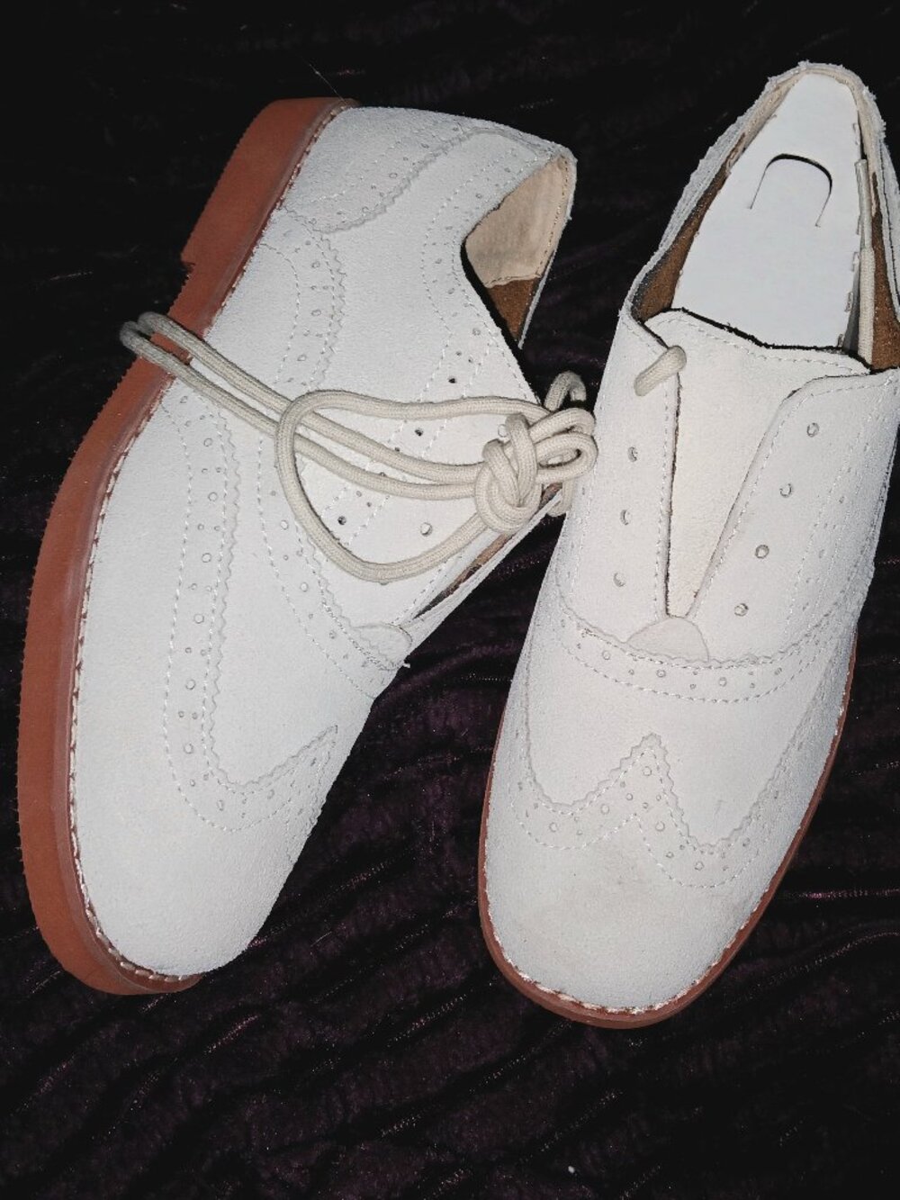 White Oxford Girls Lace Shoe NWT in Box!